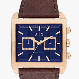 ARMANI EXCHANGE Tenno Navy Blue Dial Men's Chronograph Watch
